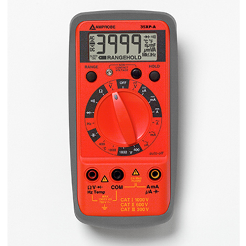 Multímetro digital Amprobe-Fluke AM-500-EUR de 600V CA/CC