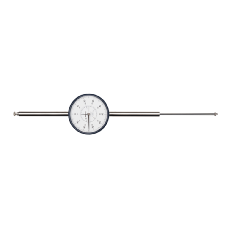 Dial Indicator, Flat Back, AGD/ANSI 3″, 0,001″, Shockp., Coax. Rev