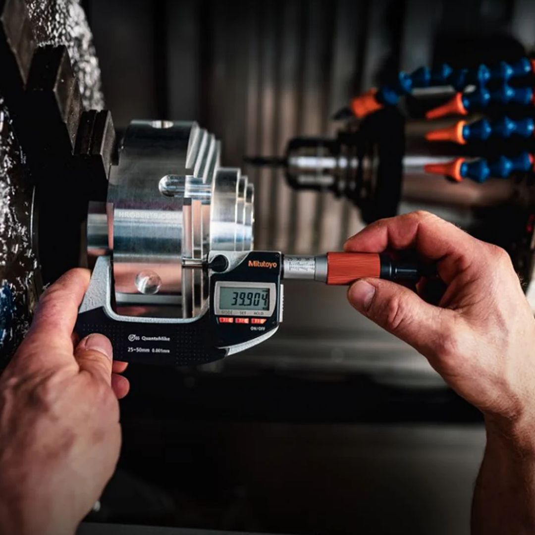 Micrómetro Digimatic de alta velocidad y exactitud QuantuMike