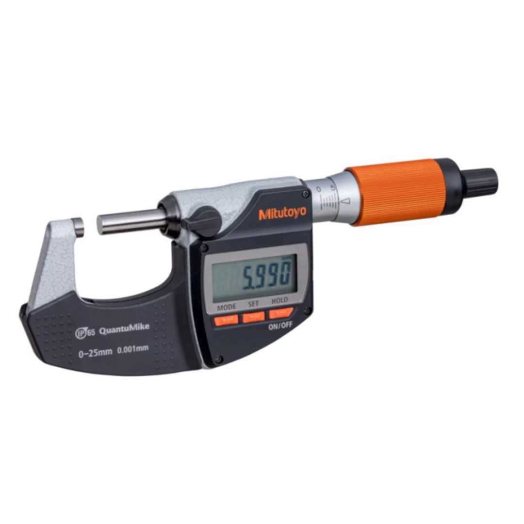Micrómetro Digimatic de alta velocidad y exactitud QuantuMike