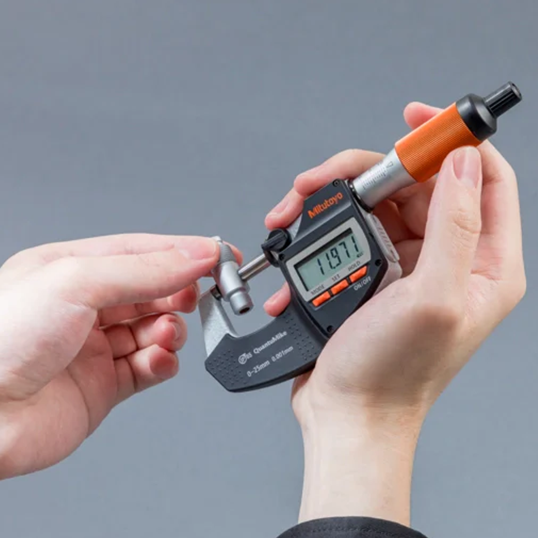 Micrómetro Digimatic de alta velocidad y exactitud QuantuMike