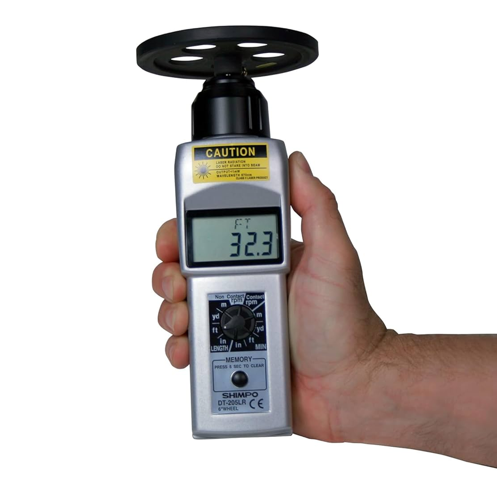 Tacómetro Shimpo DT-205LR