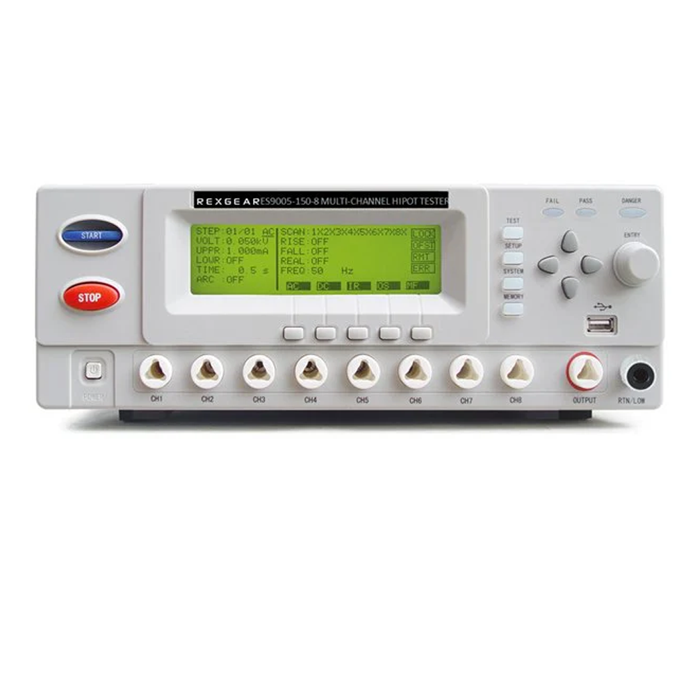 Probador de seguridad multicanal / Probador Hipot