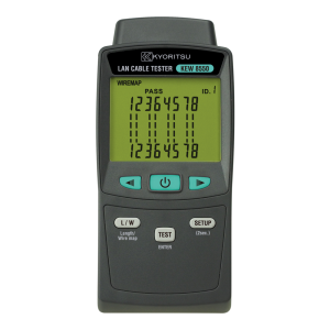 Comprobador de cables LAN Kew 8550