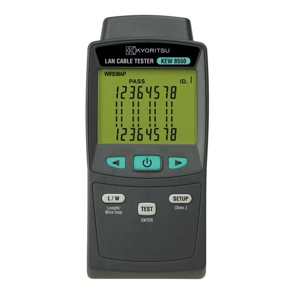 Comprobador de cables LAN Kew 8550