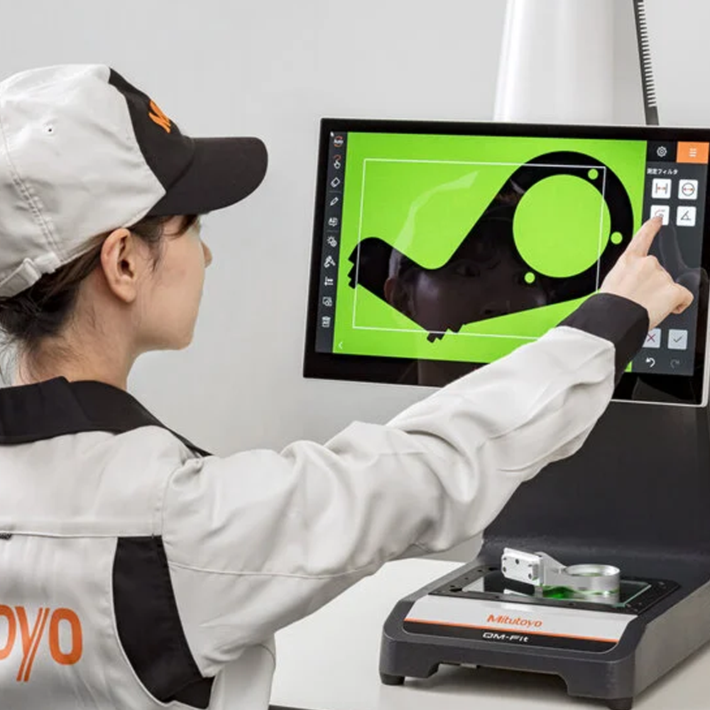 Máquina de medición por visión compacta SISTEMA DE VISIÓN INTELIGENTE QM-Fit